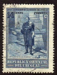 Stamps Uruguay -  Centenario de la muerte de Artigas