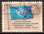 Sellos de America - ONU -  Bandera O.N.U.