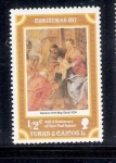 Stamps Turks and Caicos Islands -  Navidad 1977