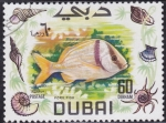 Stamps : Asia : United_Arab_Emirates :  Pez Cerdo