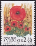 Stamps : Europe : Sweden :  Flores
