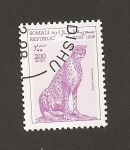 Stamps Somalia -  Acinonyx jubatus
