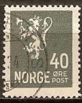 Stamps : Europe : Norway :  León tipo II.