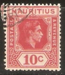 Stamps Africa - Mauritius -  REY   GEORGE   VI