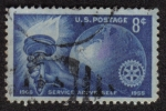 Stamps United States -  Rotary International 1905-1955