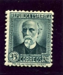 Stamps Spain -  Personajes y monumentos. Nicolas Salmeron
