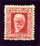 Stamps Spain -  Personajes y monumentos. Pablo Iglesias