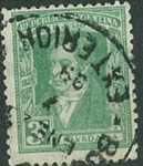 Sellos de America - Argentina -  Rivadavia