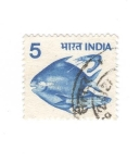 Stamps India -  Japuta,Hilsa y Gamba