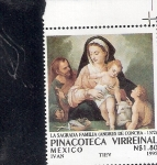 Stamps : America : Mexico :  Pinacoteca Virreinal: "La Sagrada Familia"