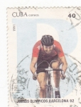 Stamps Cuba -  Juegos Olímpicos Barcelona-92