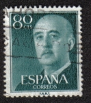Sellos de Europa - Espa�a -  General Franco (V) 1955-1975