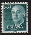 Stamps Spain -  General Franco (V) 1955-1975