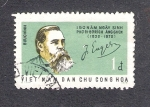 Stamps Vietnam -  150 aniversario del nacimiento de Federico Engels