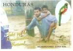 Stamps Honduras -  HURACAN   MITCH.   INUNDACIONES  EN   LA   ZONA   SUR