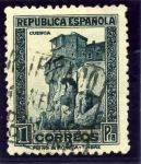 Stamps Spain -  Personajes y monumentos. Casas colgantes Cuenca