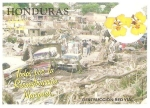 Sellos de America - Honduras -  HURACAN  MITCH.   DESTRUCCIÒN   DE   REDES   VIALES
