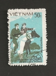 Sellos de Asia - Vietnam -  Fuerzas fronterizas