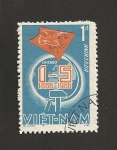 Stamps Vietnam -  1 de Mayo