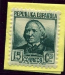 Stamps Spain -  Personajes. Concepcion Arenal