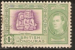 Stamps Belize -  FIGURAS   MAYAS