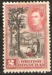 Stamps America - Belize -  EXTRACCIÒN   Y   ELABORACIÒN   DEL   CHICLE
