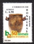 Sellos de America - Honduras -  50 Aniversario Banco de Occidente S.A.