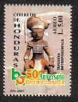 Stamps : America : Honduras :  50 Aniversario Banco de Occidente S.A.