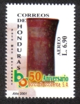Stamps Honduras -  50 Aniversario Banco de Occidente S.A.