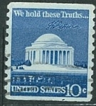 Sellos de America - Estados Unidos -  Jefferson Memorial