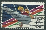 Stamps United States -  Gimnasia anillas