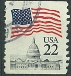 Stamps United States -  Capitolio