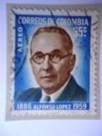 Sellos de America - Colombia -  Alfonso López Pumarejo  (1885-1959)