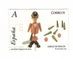 Stamps Spain -  Juguetes.Juego de bolos