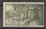 Stamps : Europe : Spain :  ESPAÑA  SEGUNDO CENTENARIO Nº 1111 *+ 60C VERDE FERNANDO EL CATOLICO