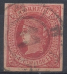 Stamps Europe - Spain -  ESPAÑA 64 ISABEL II
