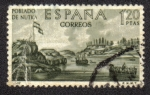 Stamps Spain -  Poblado de Nutka