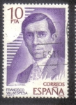 Stamps Spain -  Francisco Villaespesa