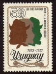 Sellos de America - Uruguay -  Los 3 gauchos orientales