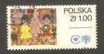 Sellos de Europa - Polonia -  2428 - Año internacional del niño