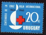Stamps Uruguay -  Cruz Roja