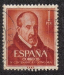 Stamps Spain -  IV Centenario de Gongorra