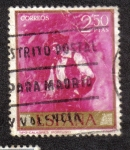 Stamps Spain -  Tipo Calabres (Fortuni)