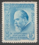 Stamps Spain -  ESPAÑA 699 XL ANIVERSARIO ASOCIACION DE LA PRENSA