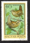 Stamps Hungary -  Pajaro