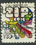 Sellos de America - Estados Unidos -  Código ZIP