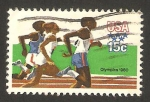 Sellos de America - Estados Unidos -  1255 - Olimpiadas de 1980, carrera a pie