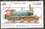 Stamps Cuba -  SLAUGHTER  GRUNING  0-4-0.  ESPAÑA                     