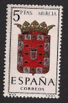 Stamps Spain -  Escudos capitales de provincia