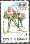 Stamps Romania -  JUEGOS  OLÌMPICOS  DE  INVIERNO  EN  ALBERTVILLE.  PATINAJE  A  CAMPO  TRAVÈS.    